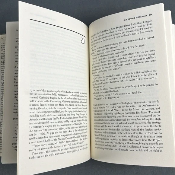 THE BOURNE SUPREMACY By Robert Ludlum | Hardcover | First Random House Edition - Picture 2 of 7